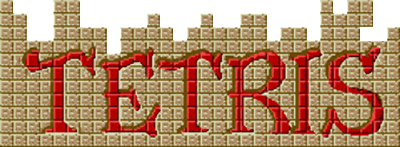 Tetris logo for Sega Mega Drive